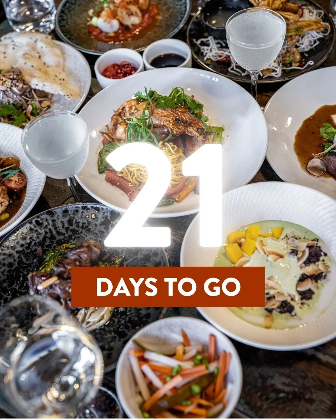 21 days to go, that's only 3 weeks until our final service 🥹

This is a bittersweet countdown is ramping up.

Have you made your booking to join us for one last hurrah?

Friday and Saturday nights have extremely limited availabilities, however there