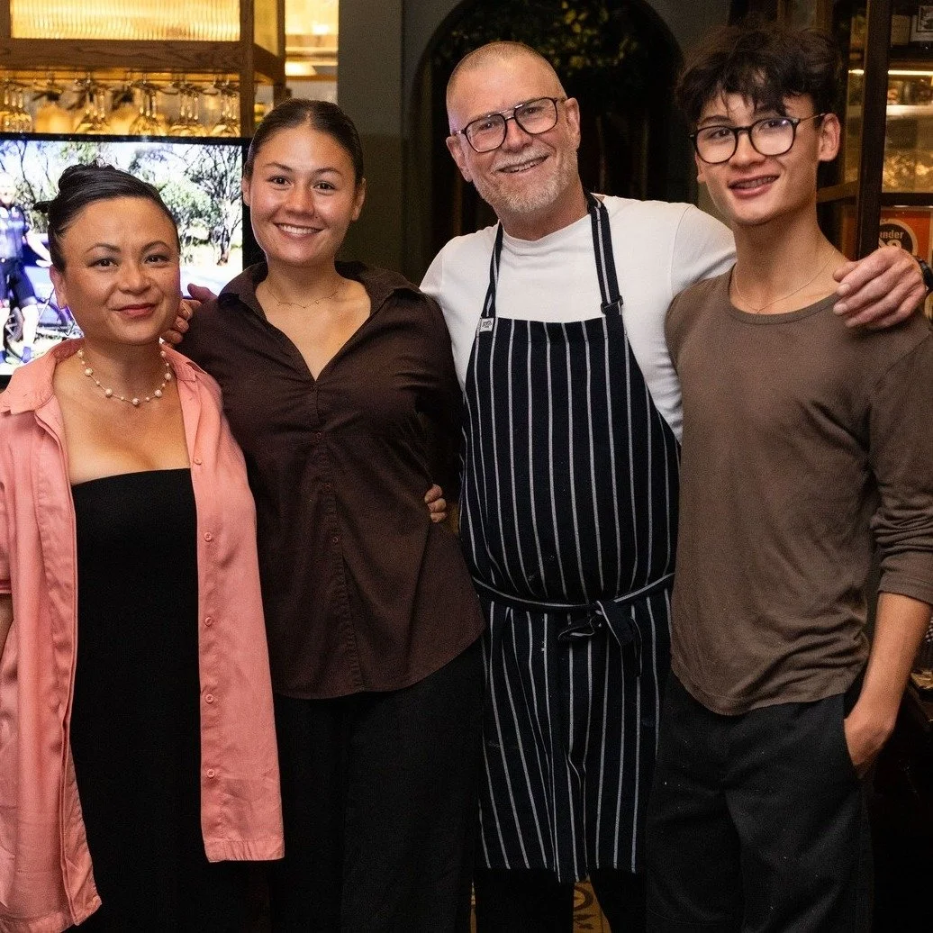 Keeping it in the family 💞

From big brother Lewis doing some superstar shifts, to fashion designer little brother Leroy treading the floors, down to the youngest family members Mia and Jethro.

Hospitality is embedded in our family's DNA, and Red L