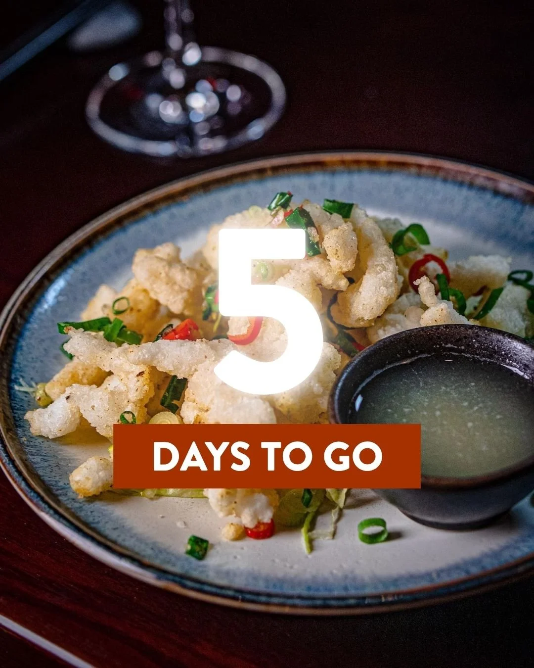5 days to go until we close our doors. We are fully booked for every service this week.

We wanted to leave you with a parting gift - the recipe to our famous Chilli Salted Squid 👉 www.redlantern.com.au/complimentary-recipes/chilli-salted-squid (lin