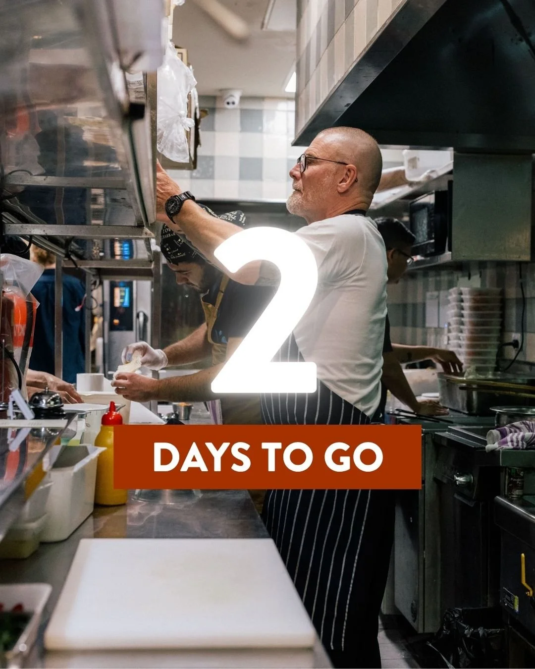 The numbers dwindled down quickly, and now there are only 2 days to go until we close our doors.

We cannot wait to celebrate with everyone that has booked in with us.