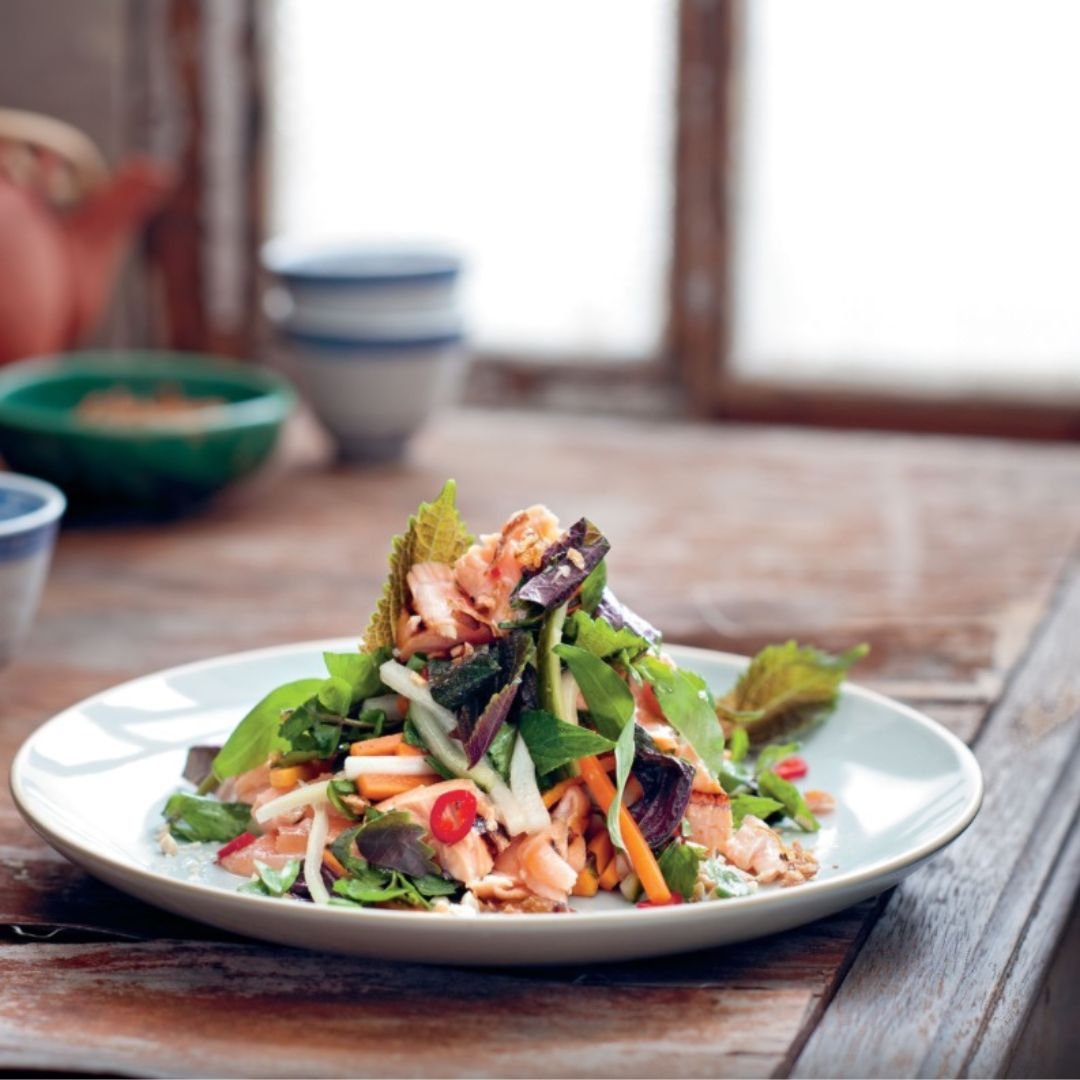 Lemon Cured Salmon Salad (G)