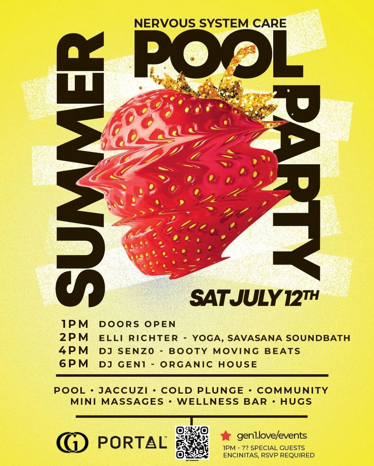 Nervous System Care Pool Party