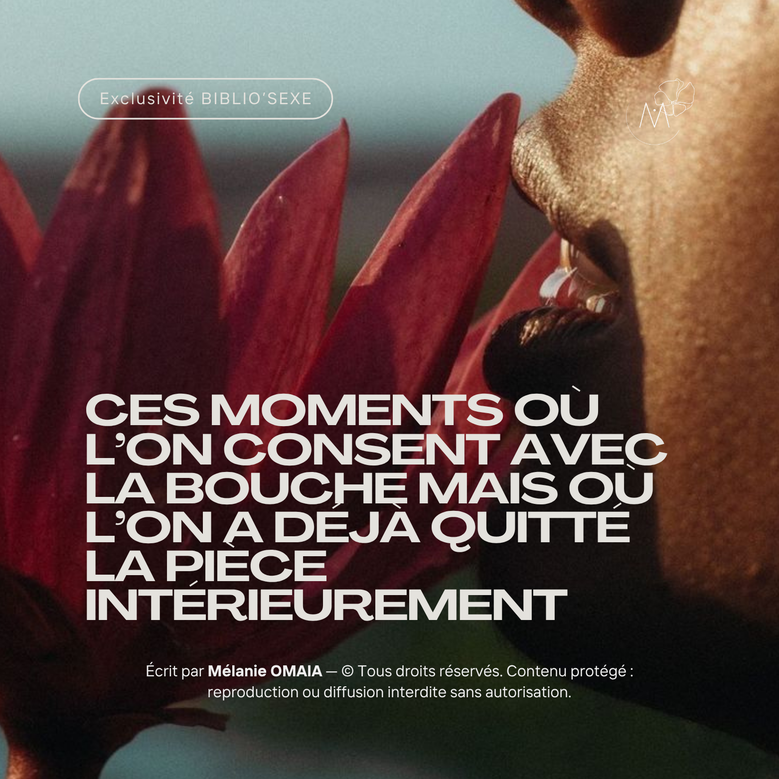 Ces moments où l’on consent avec la bouche mais où l’on a déjà quitté la pièce intérieurement