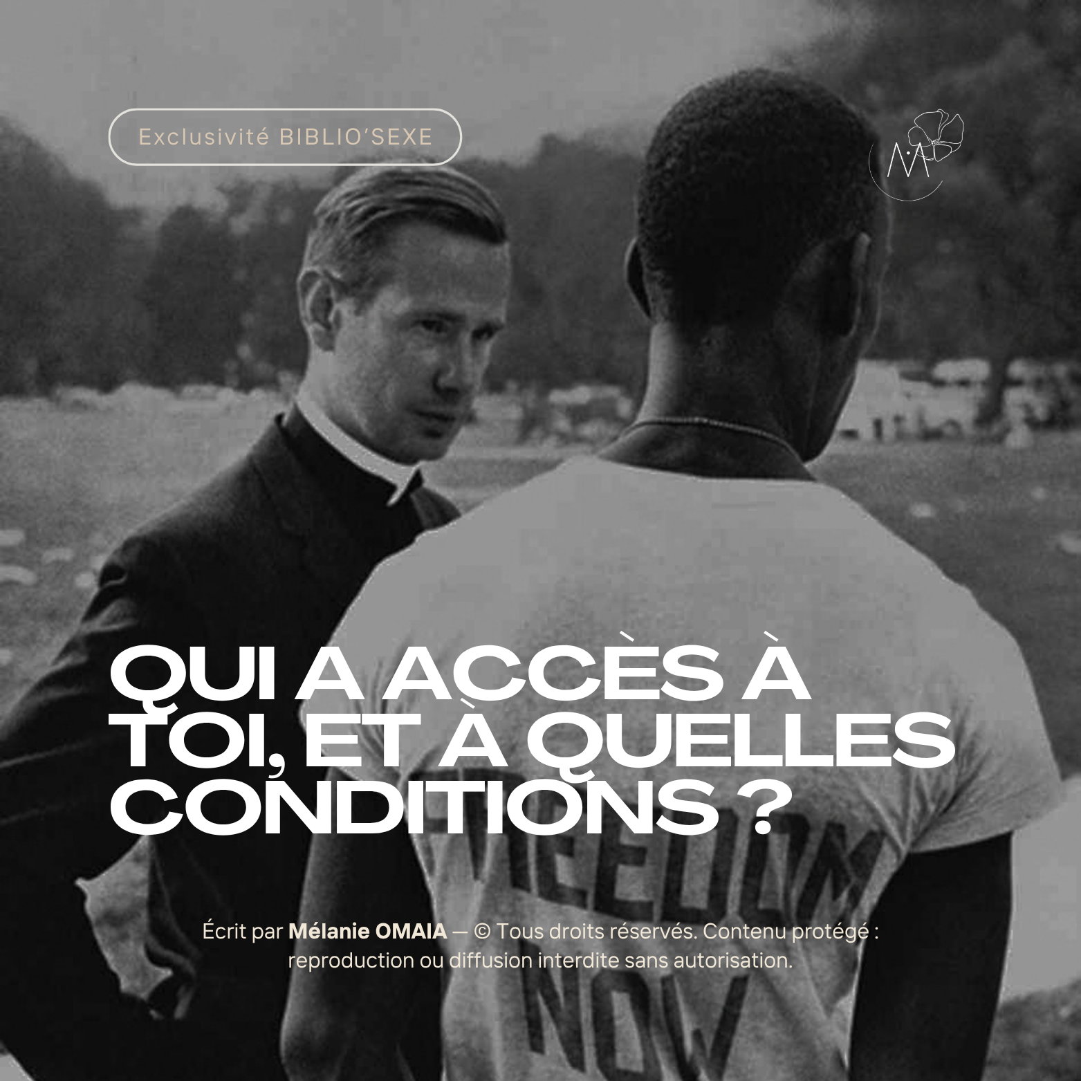 Qui a accès à toi, et à quelles conditions ?