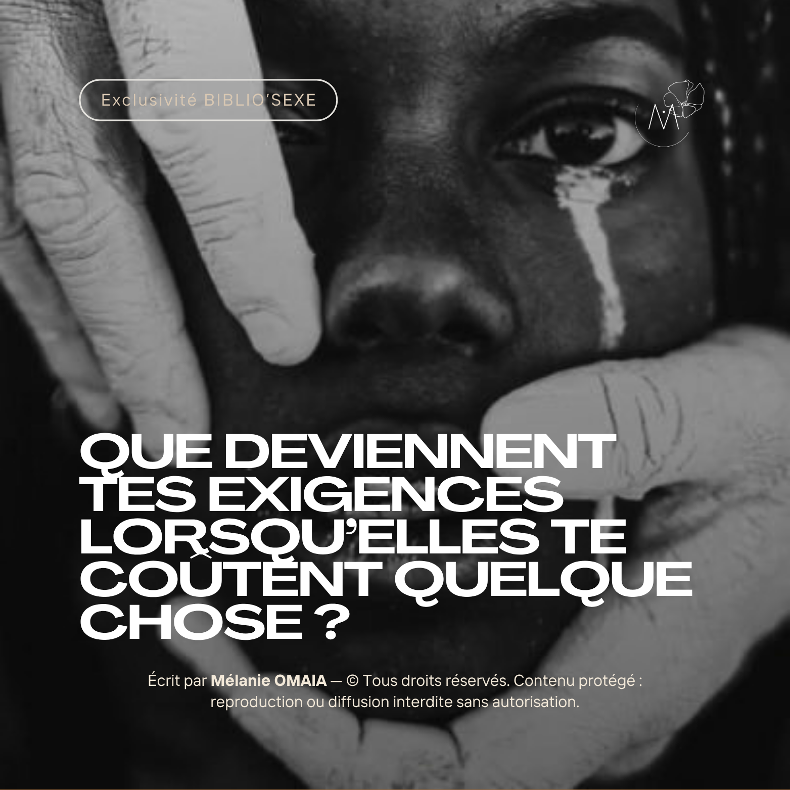Que deviennent tes exigences lorsqu’elles te coûtent quelque chose ?