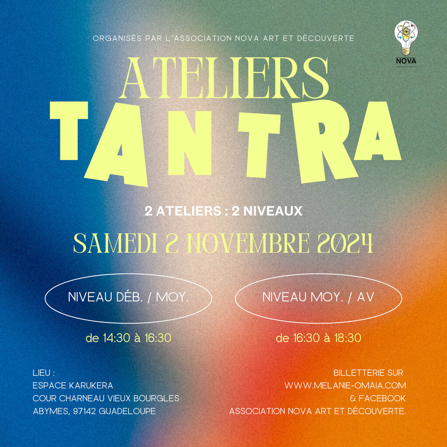 Omaia Rijk ATELIERS TANTRA ~ (NOV. 2024) — OMAIA ~ Sexothérapie, ressources ...