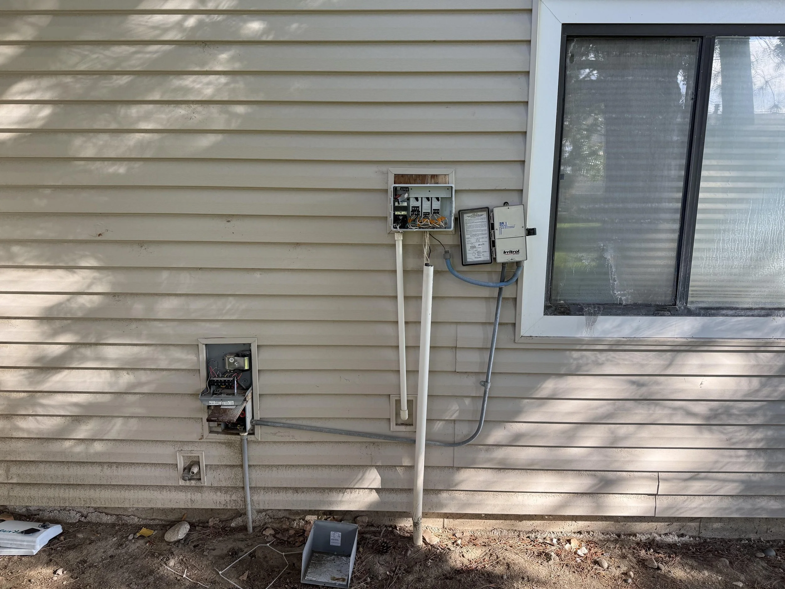 Before wires fixed