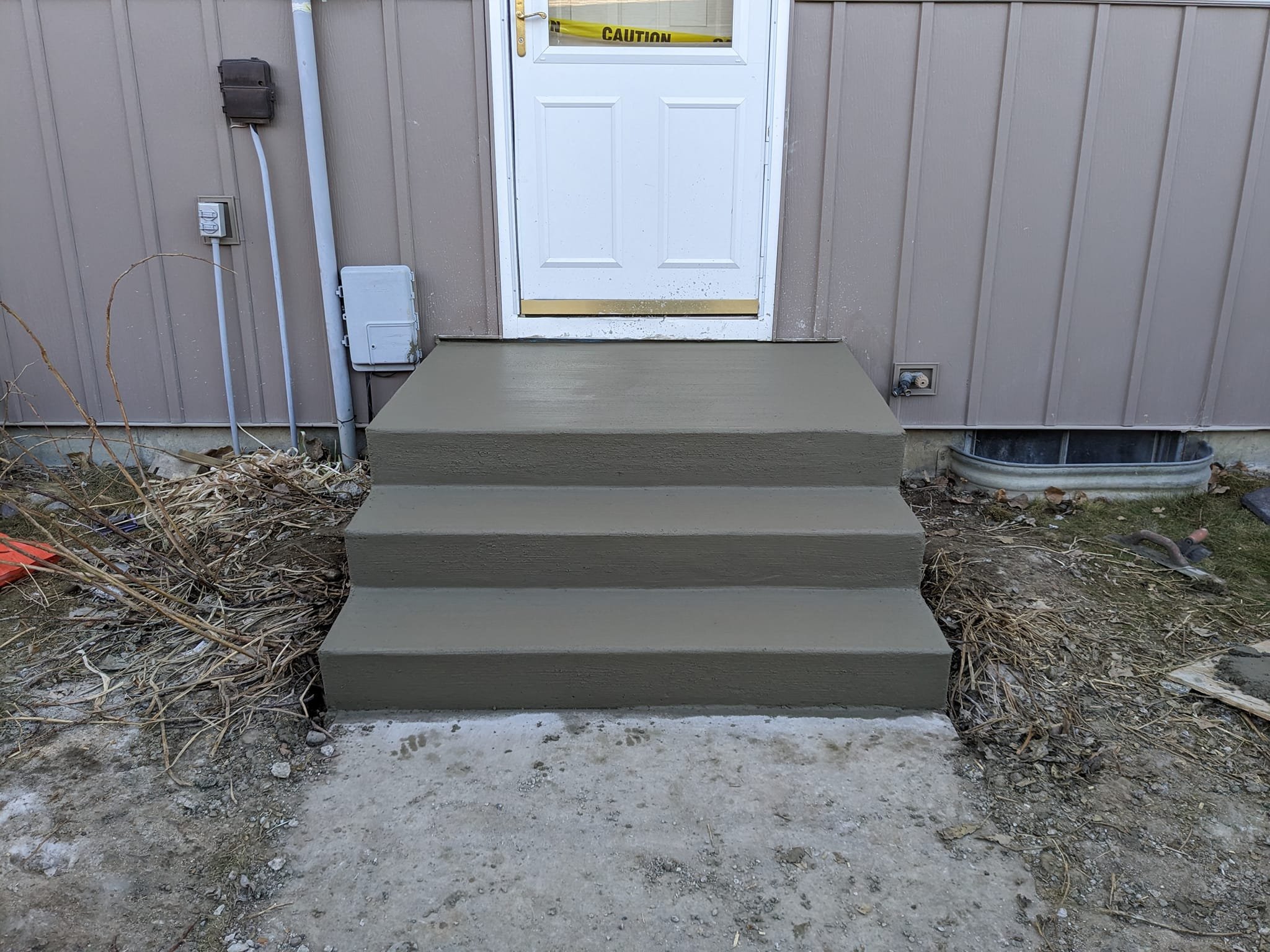 Concrete Steps (5 identical sets done so far)