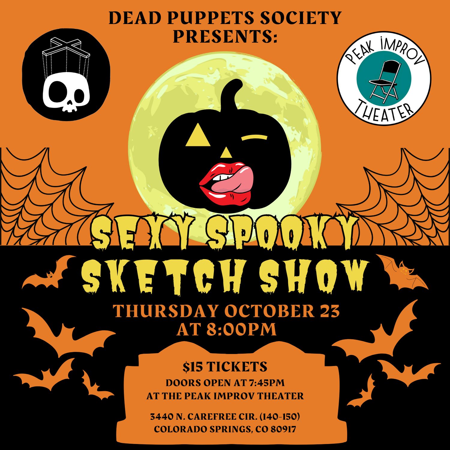 Dead Puppets Society Presents: Sexy Spooky Sketch Show