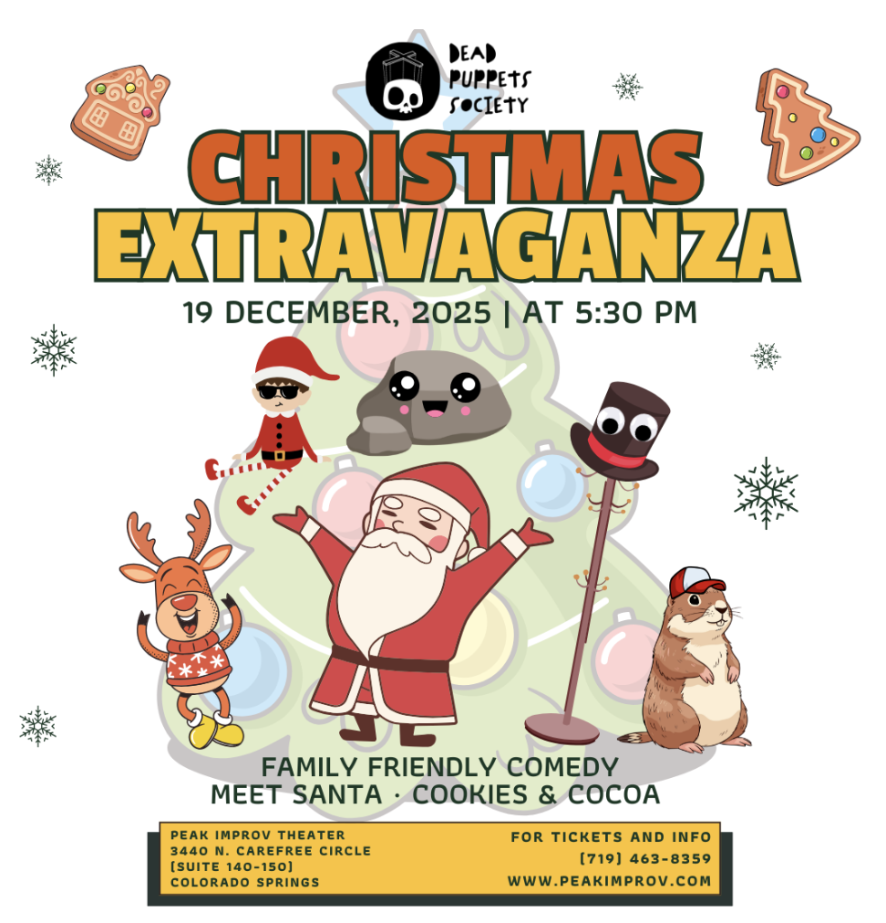 Christmas Extravaganza &amp; Triple-Feature Comedy Night | Colorado Springs