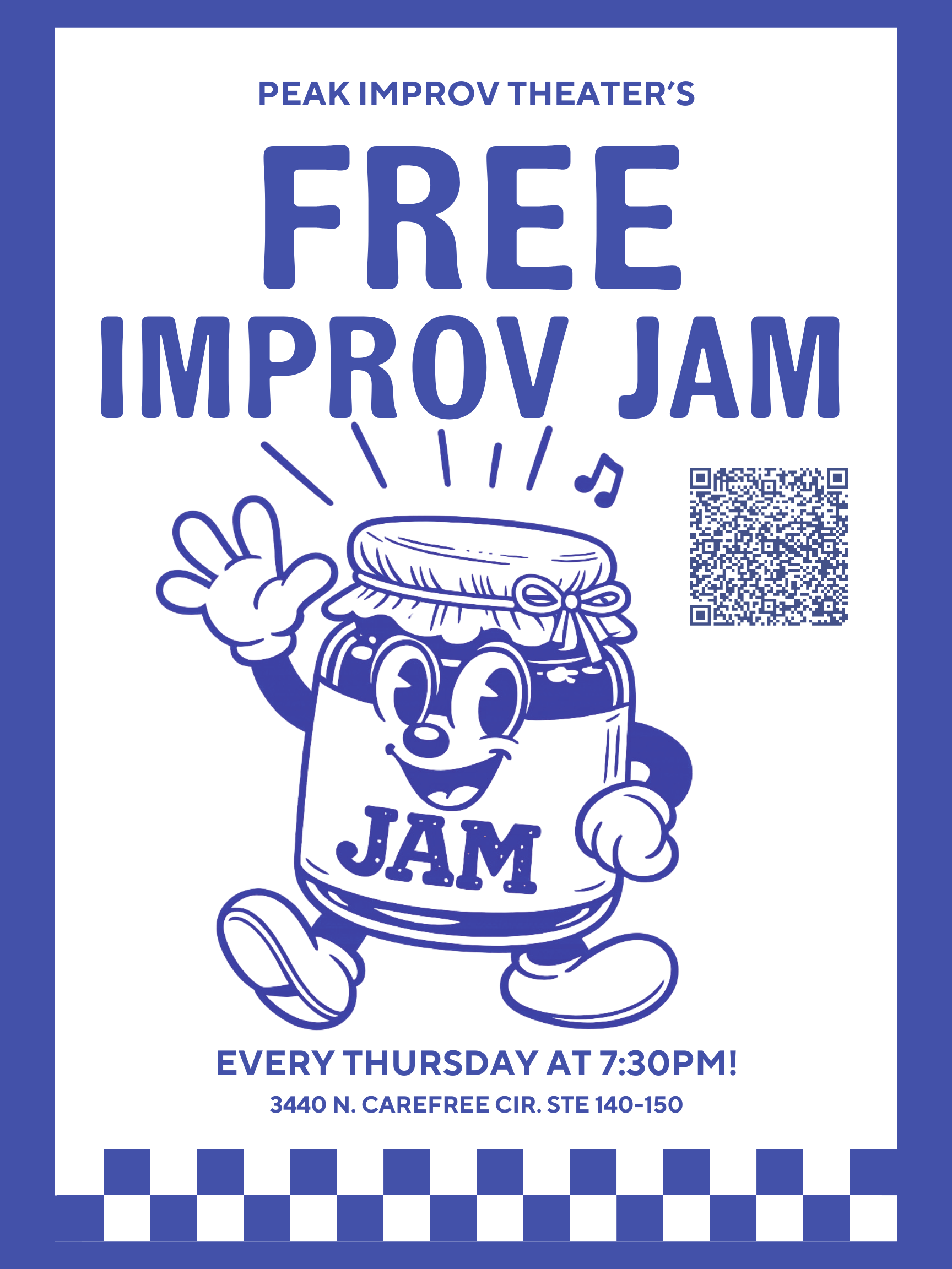 Free Improv Jam every Thursday at Peak Improv Theater