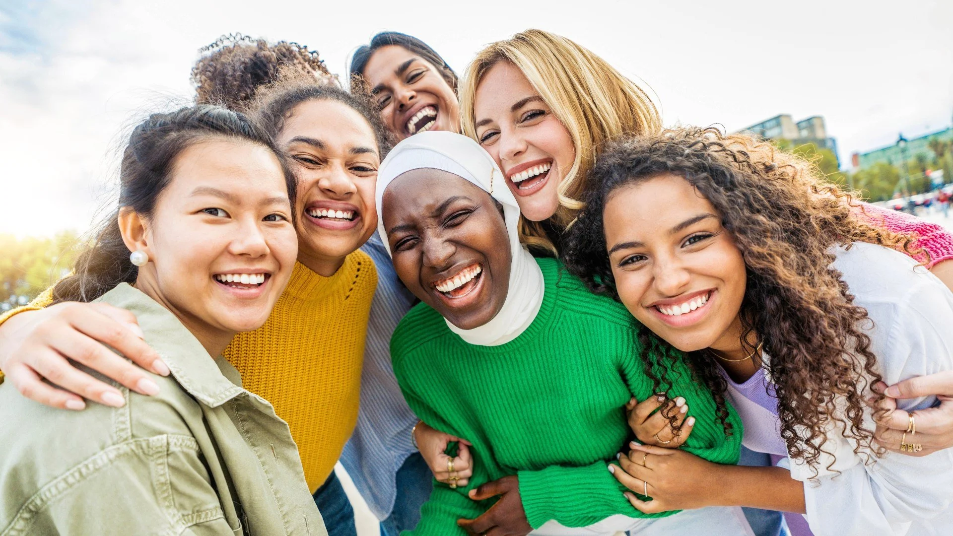 Youth Empowerment Services - teenage women and girls smiling