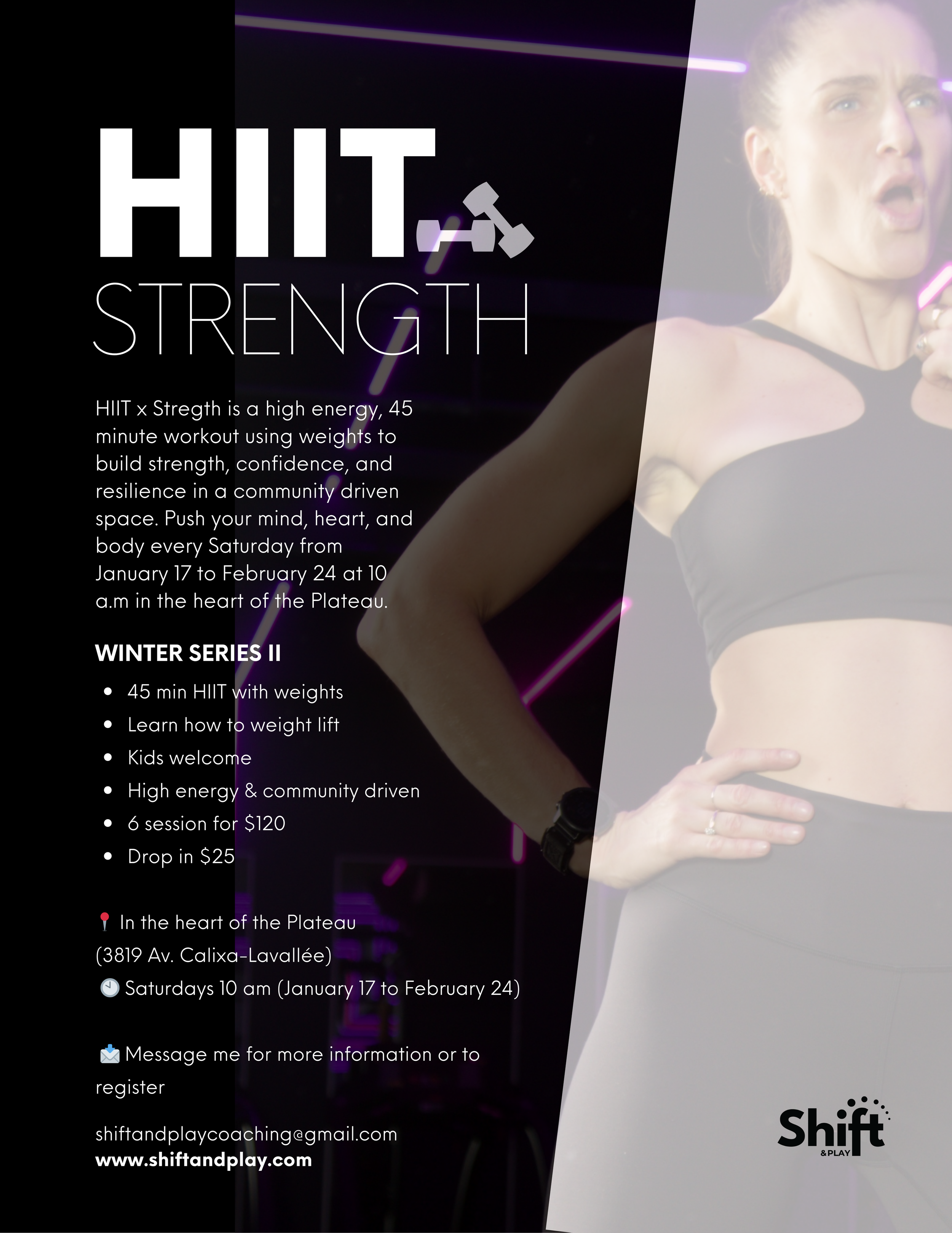 STRENGTH x HIIT : WINTER SERIES PART II