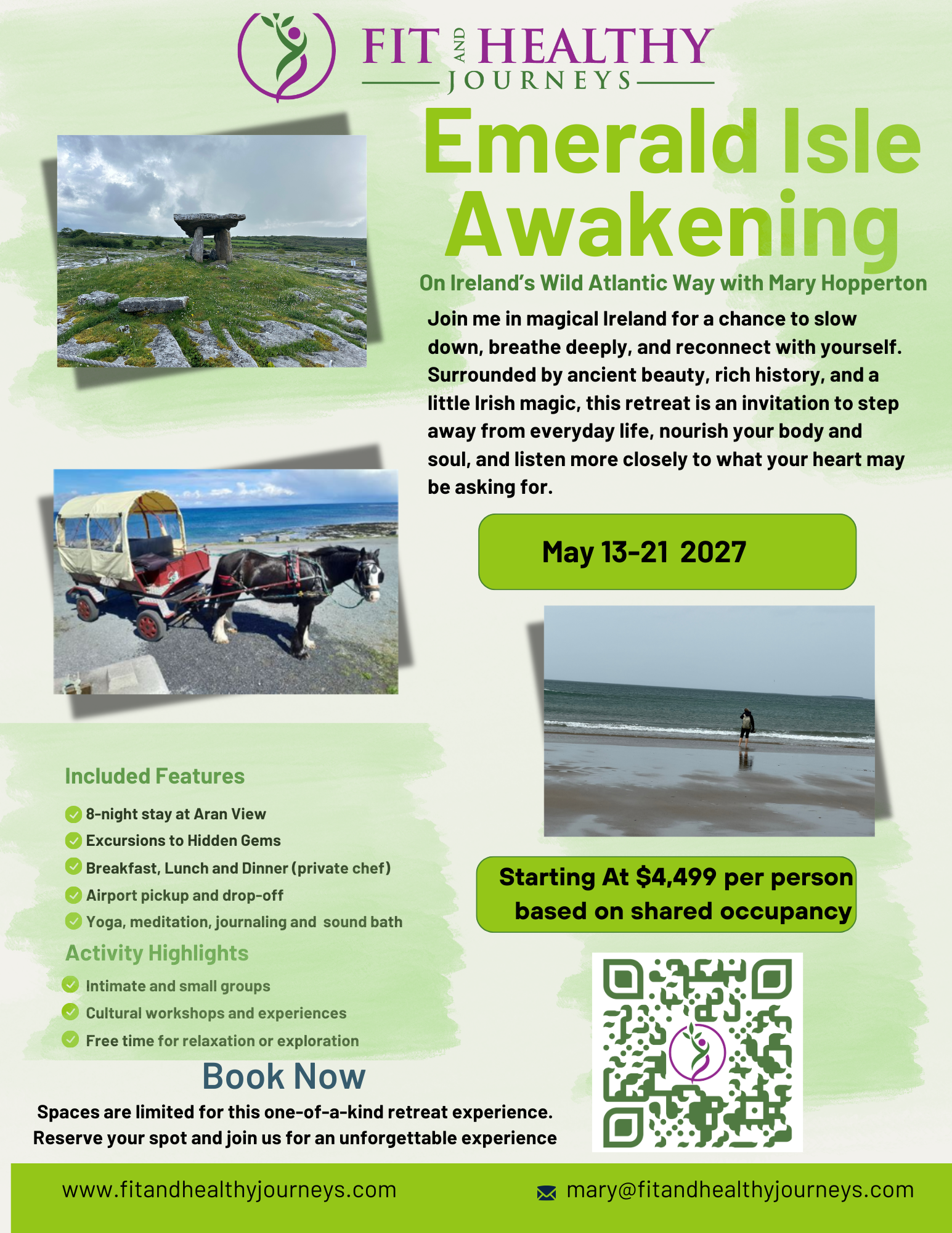 Your Next Adventure          Is To Ireland!