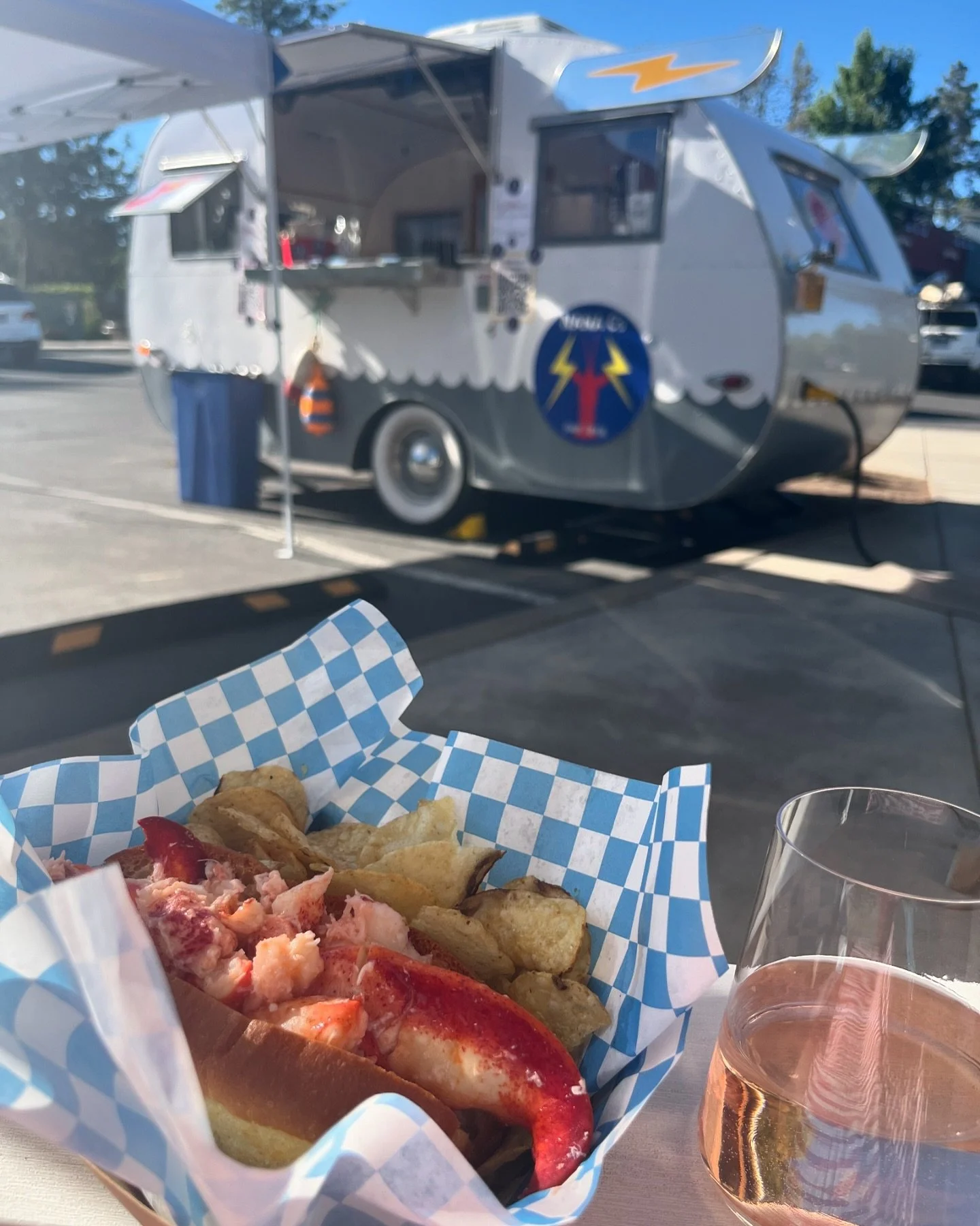 Opening early 11am for lunch until we sell out @austinmercantile Open Market today 11-6?⚡️🦞⚡️Bend showed up for a complete sell out of everything for our last Wednesday. Today is our last day of the season. See ya soon⚡️🦞⚡️