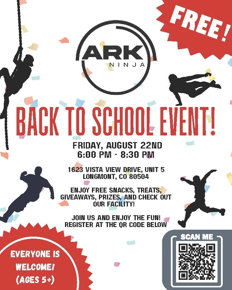 Ark Ninja's Back to School Night - FREE Community Event!