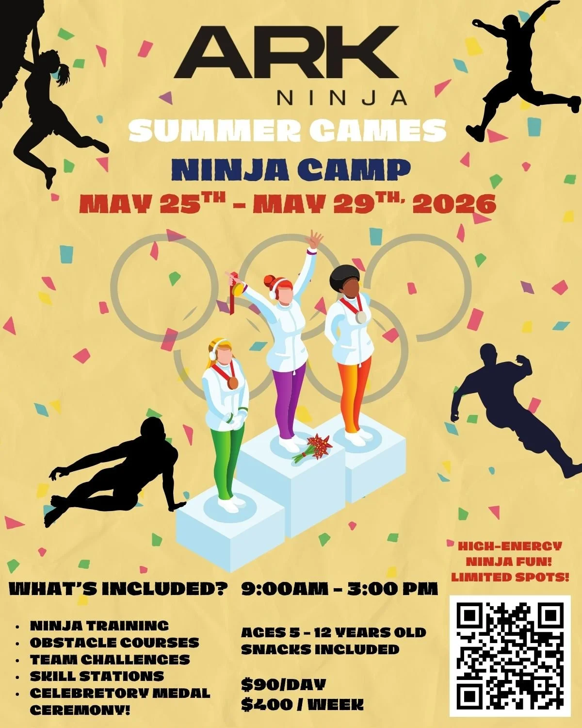 ARK NINJA GAMES CAMP