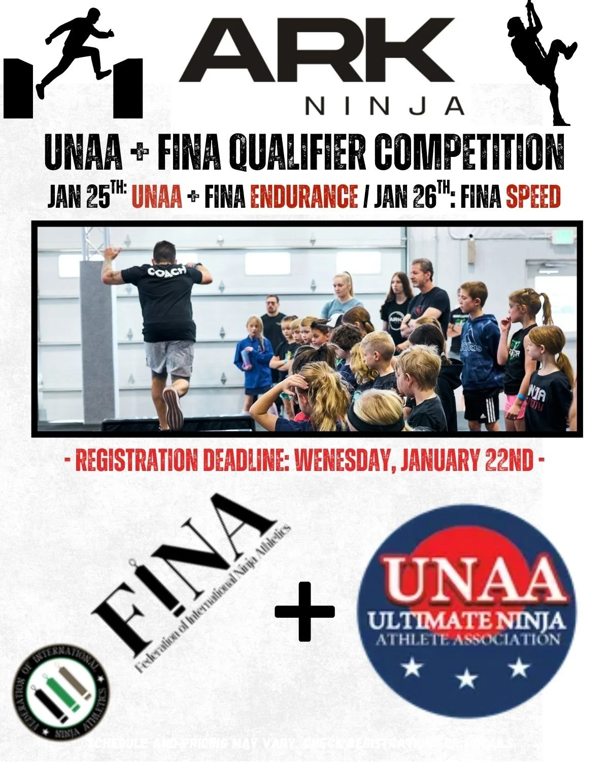 UNAA & FINA Endurance +  Speed Qualifier
