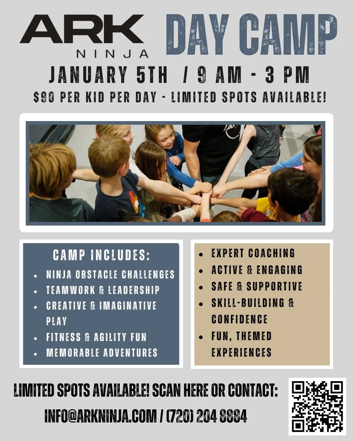 ARK Ninja Day Camp
