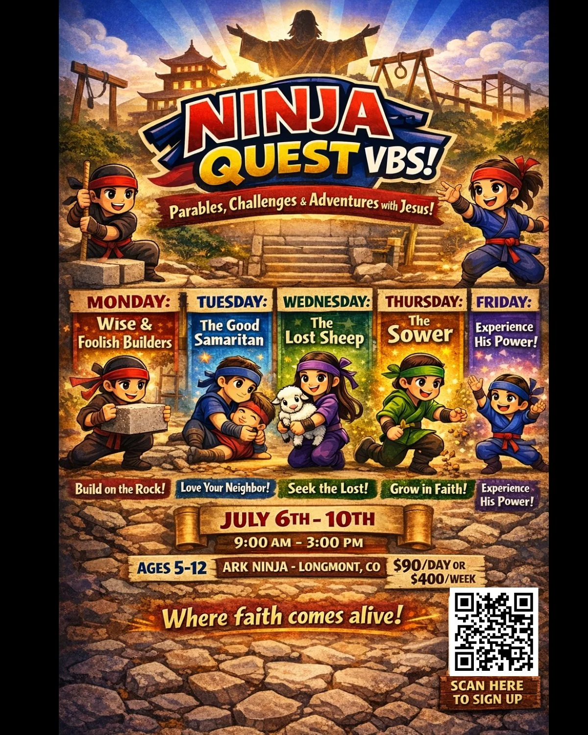 VACATION BIBLE SCHOOL CAMP