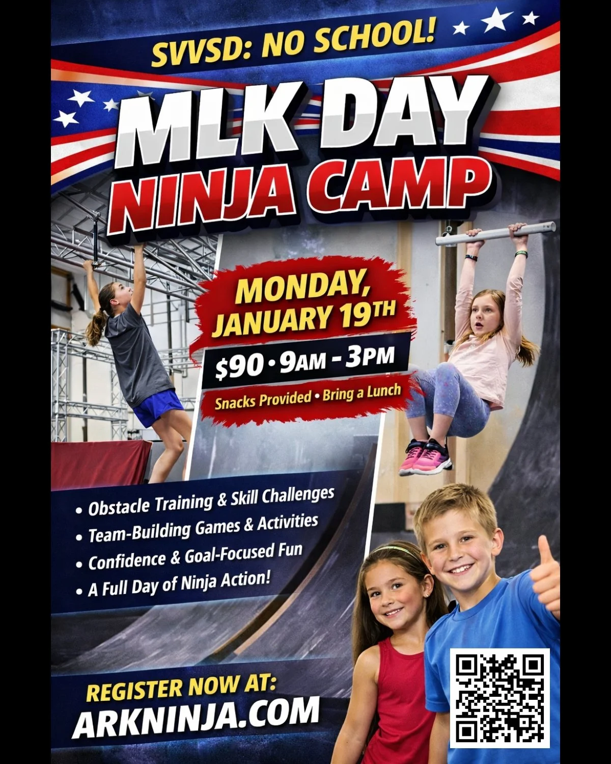 MLK Day Ninja Camp