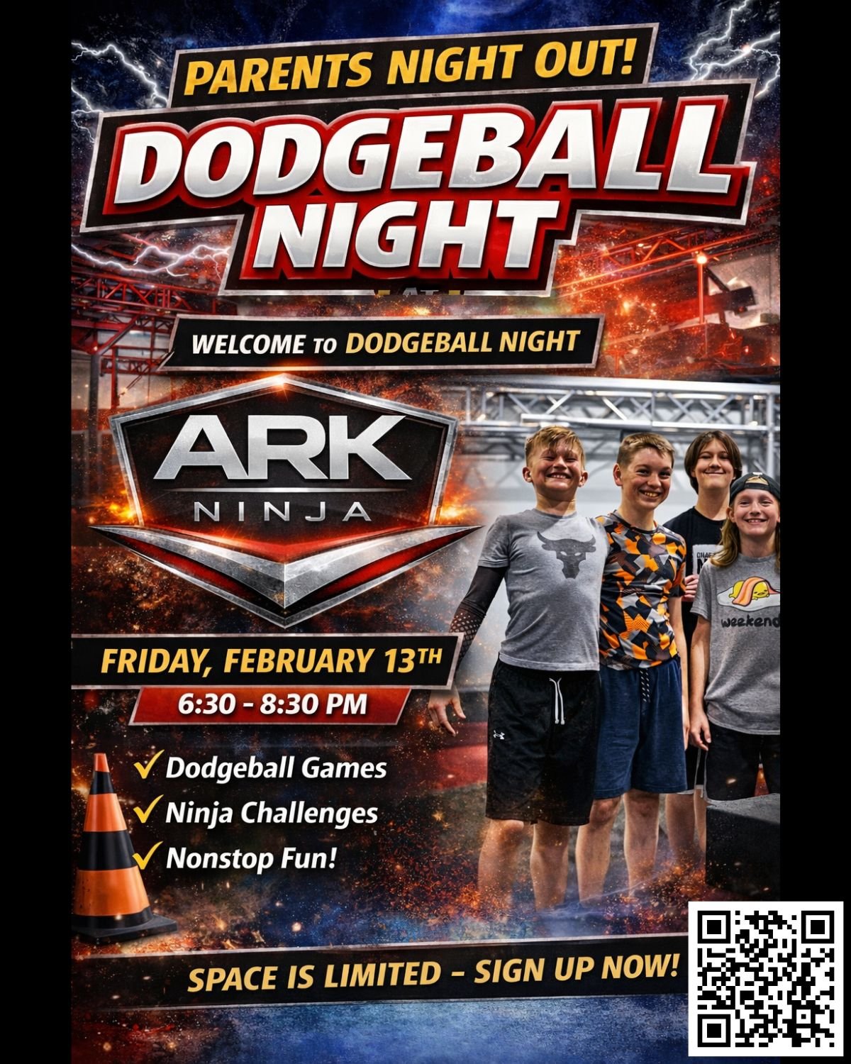 Parent Night Out: Dodgeball night!