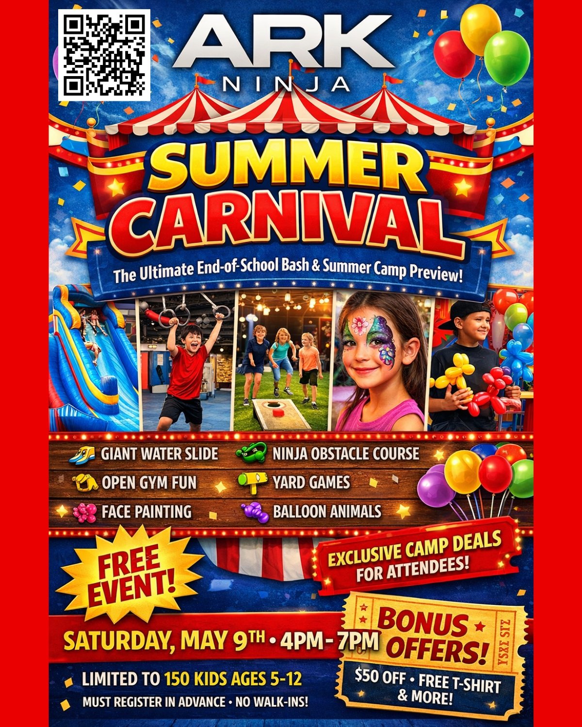 Ark Ninja Summer Carnival - FREE 