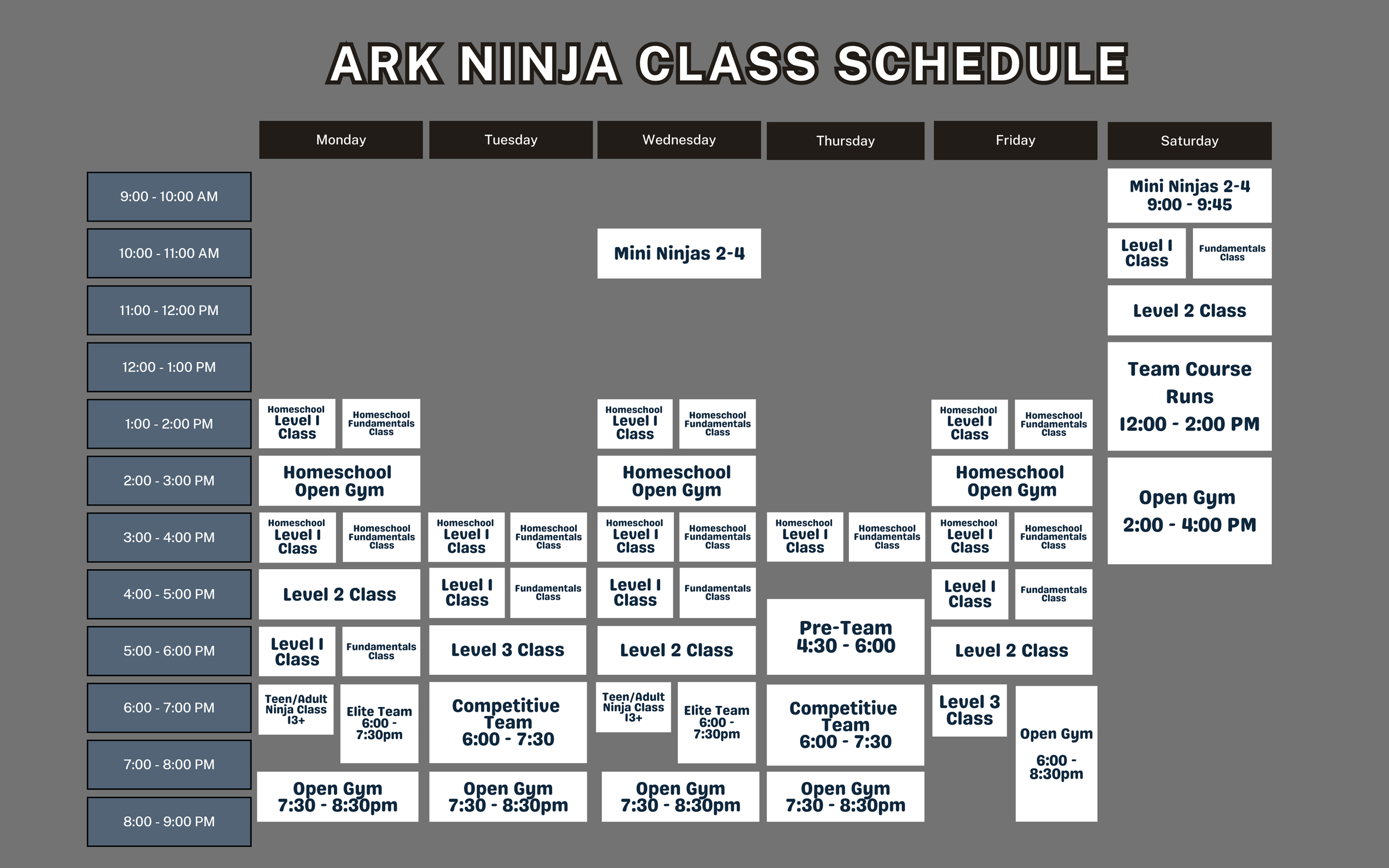 schedule-ark-ninja