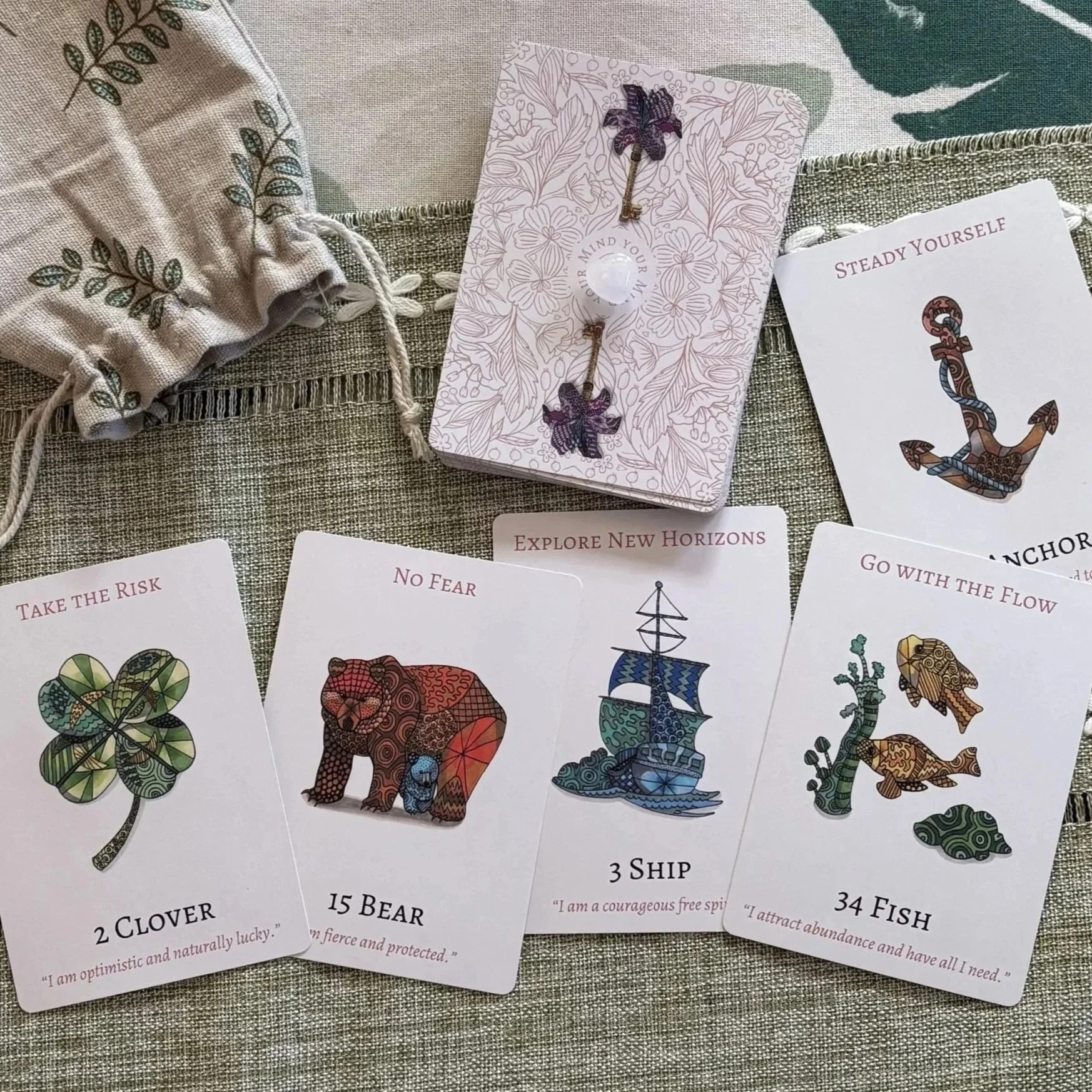 The Mindful Lenormand Oracle Deck