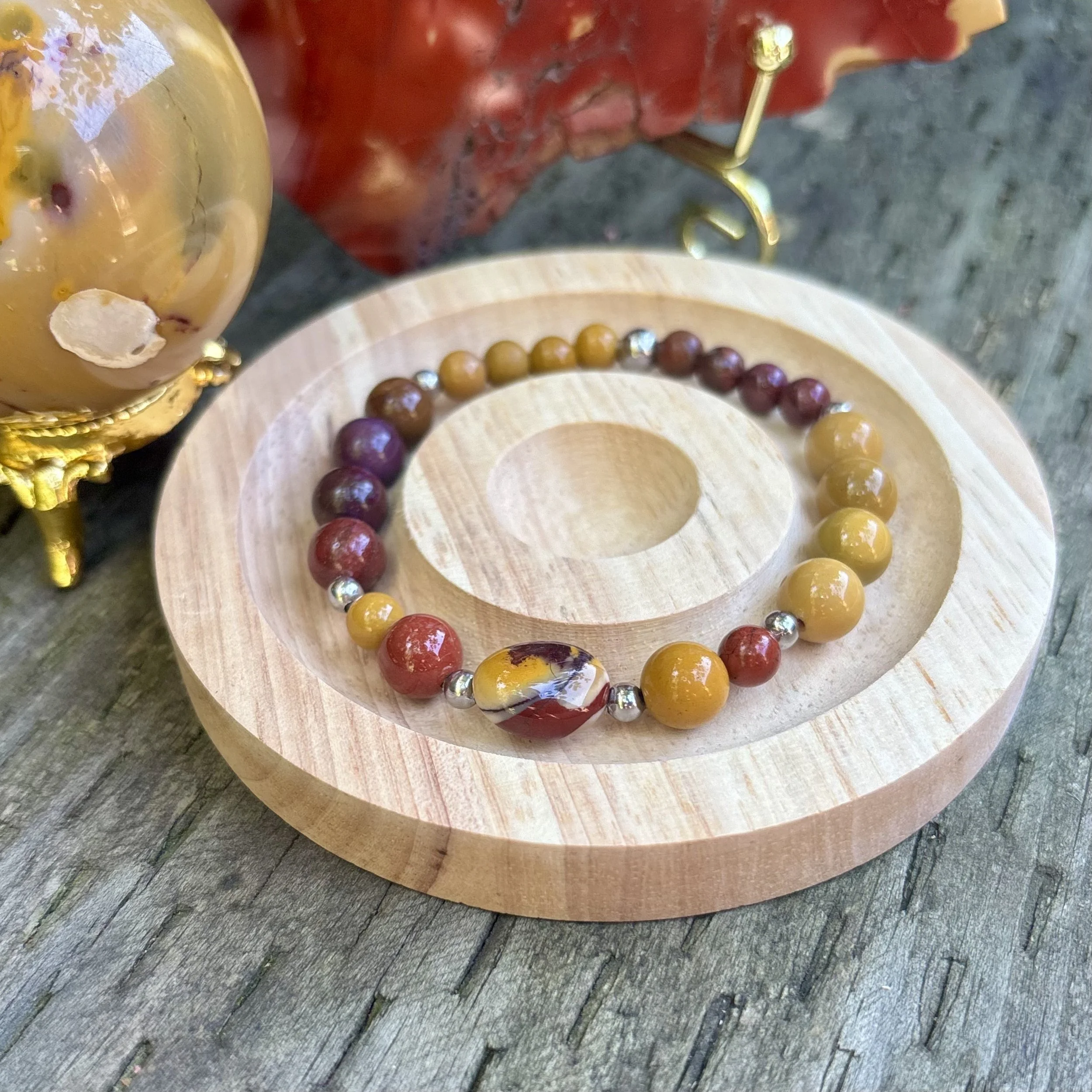 Earthen Mookaite Bracelet 2