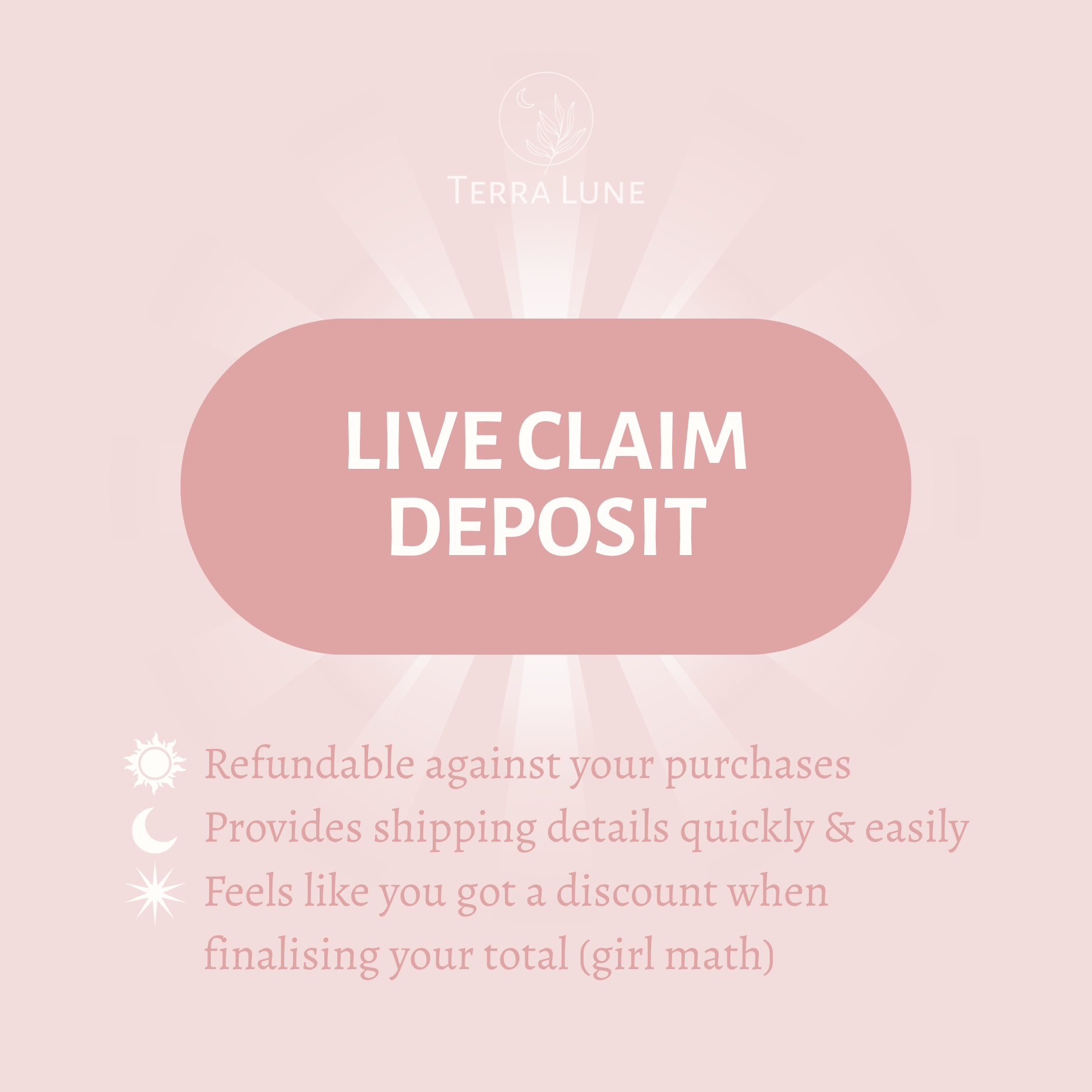 Live Claim Deposit