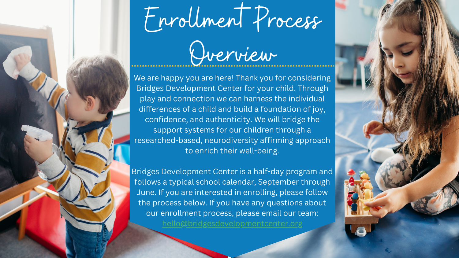 Enrollment Process Overview — Bridges Development Center