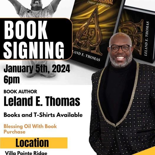 Prayer Journal Book Signing