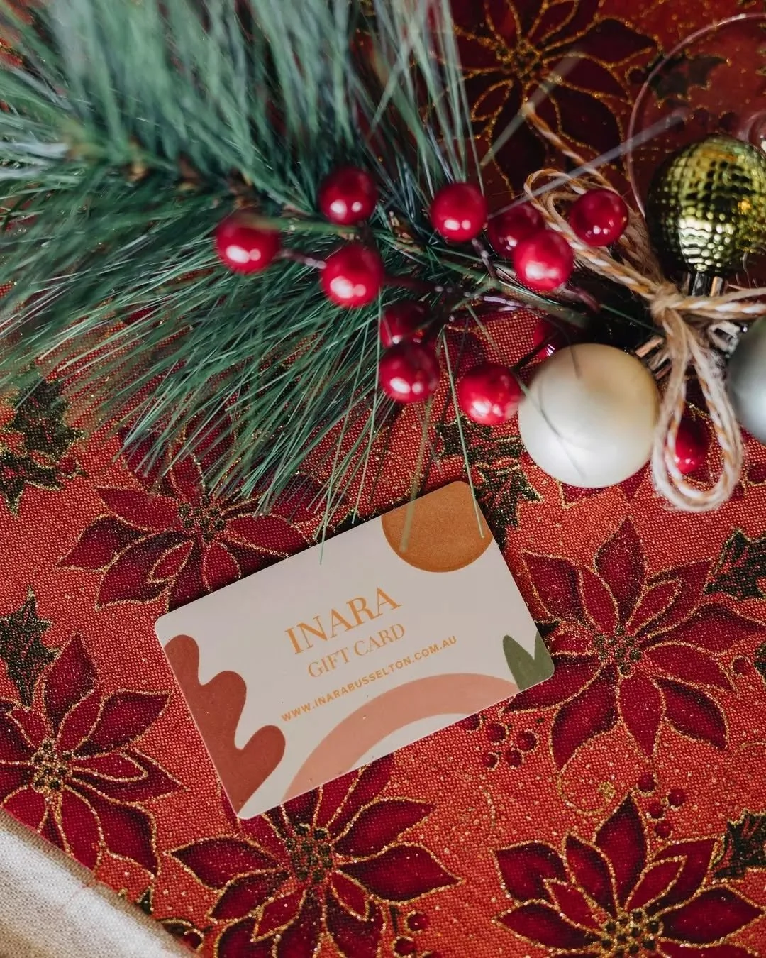 If you&rsquo;re looking to &lsquo;shop local&rsquo; this Christmas, why not give the gift of an unforgettable meal at INARA, where Mediterranean magic meets Levantine flavours?

An INARA gift card makes the perfect present 🎁❤️

Pop in for a card vou