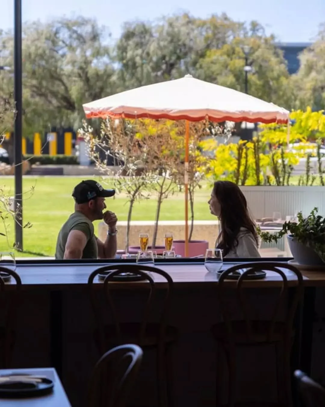 Watching the world go by (or Mitchell Park, at least) in warm autumn sunshine ✨
Enjoy our new autumn menu with some seasonal treats and much-loved favourites, and our Signature Banquet and Chef's Lunch have been updated with new dishes.

Time for lun