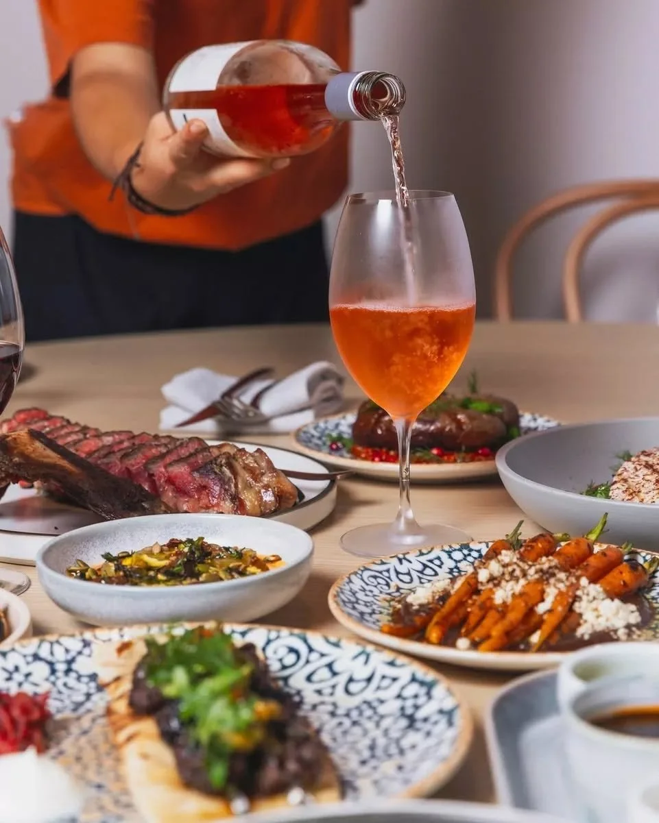 The only thing that can enhance a generous table full of food? A fantastic wine list, with options from around the globe.

From our curated wine list you'll find 20+ wines by the glass and countless bottles from Margaret River, Australia and around t