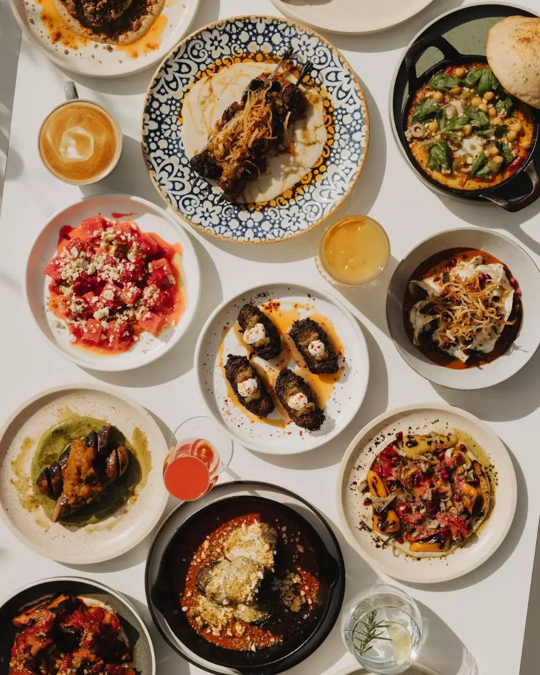 Sunday Brunch ~ a generous table, made for sharing. 

The Turkish concept of 'Kahvaltı' is an elaborate breakfast of vibrant sweet and savoury plates ~ a generous feast designed to be shared.

Have you enjoyed our Sunday 'Kahvalti' brunch, yet, and h