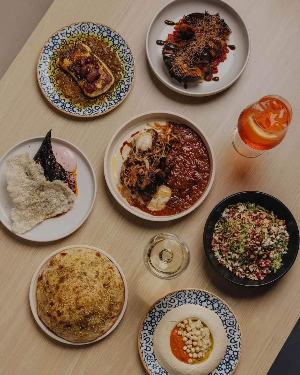 ✨See the INARA Set ✨
 
We recently replaced the Chef's Lunch with the INARA Set, a spread of snacks, mezze, vegetables and the much-loved chicken fesenjun. See each dish in detail below.

It's available every lunch plus dinner Sunday to Thursday, and