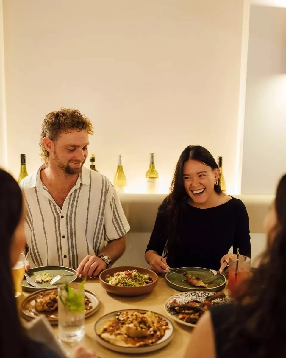 Just like in homes and restaurants across the Levant, our food is designed to share. 

Depending how many people in your party, we recommend picking some mezze, vegetables and wood-fired dishes. 

We use traditional names and ingredients, so please a