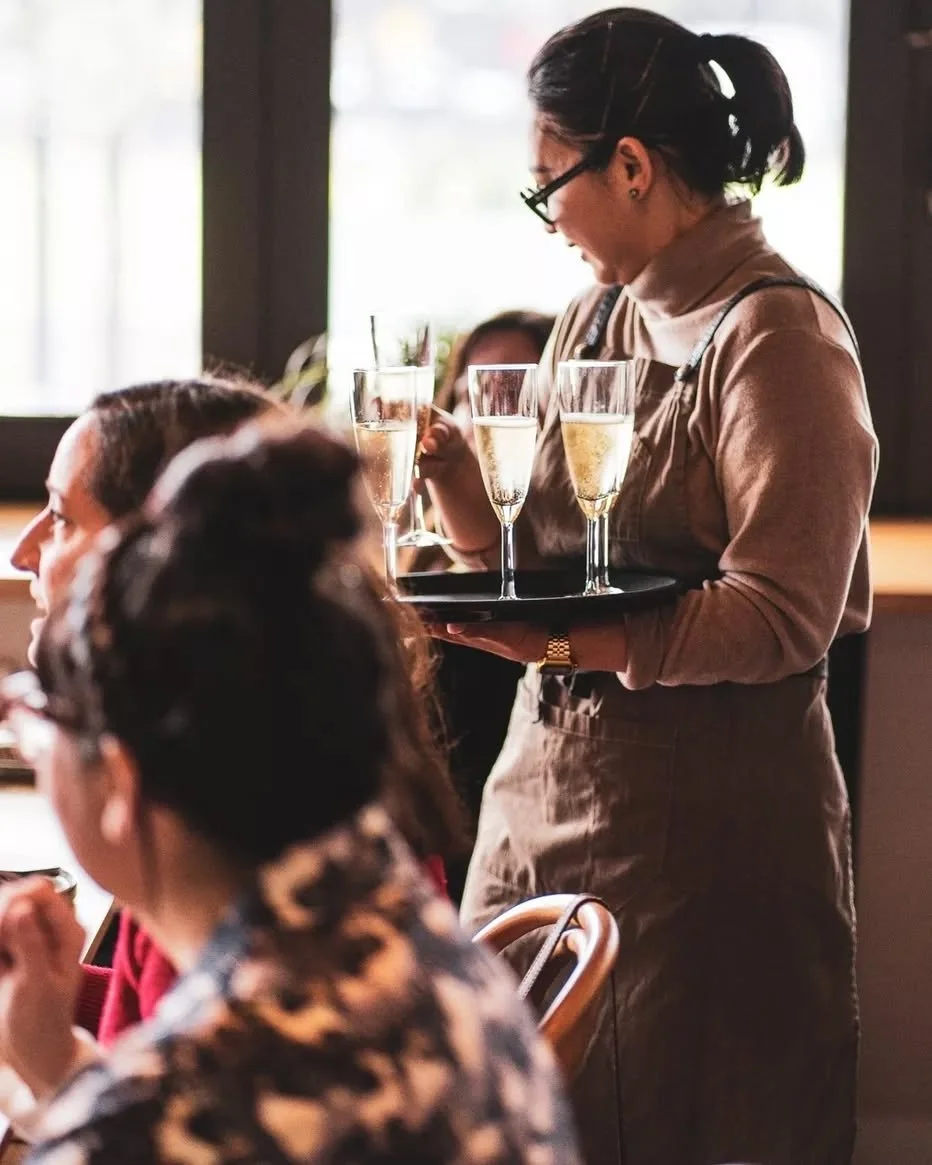 Corporate lunch, client dinner, end-of-year celebration ~ whatever the occasion, we'll set the table.
Our Set and Feast menus take the guesswork out of hosting a group: one menu, shared plates, everyone looked after, dietaries included. Starting from