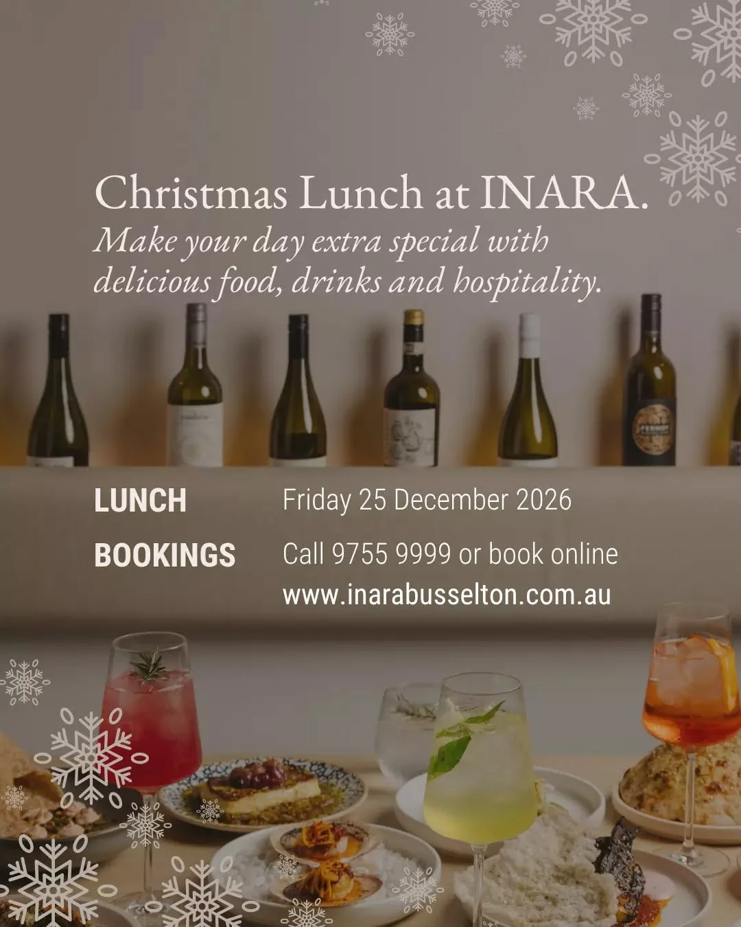 Christmas Lunch bookings are now open 🎄

Let us make Christmas Day extra special with superb food, drinks and hospitality. 
Gather with family and friends and enjoy a generous sharing-style lunch inspired by the festive Middle Eastern flavours of th