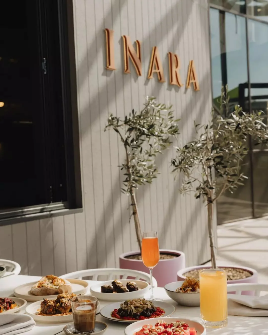 Loving the glimpses of sunshine and warmth ~ and we can't wait to see the alfresco dining area buzzing again! ☀️

INARA is open for lunch every Thursday, Friday, Saturday and Sunday, and if the weather is cooperating you're welcome to sit outdoors, a