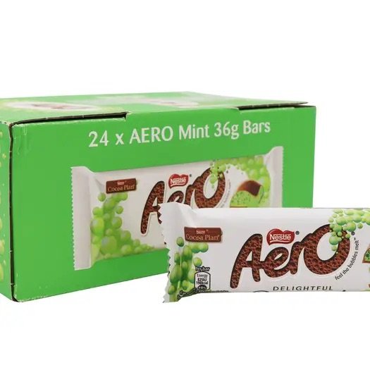 Nestle UK Aero Mint Chocolate Bars