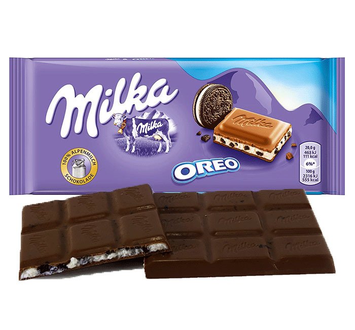 milka bar- oreo