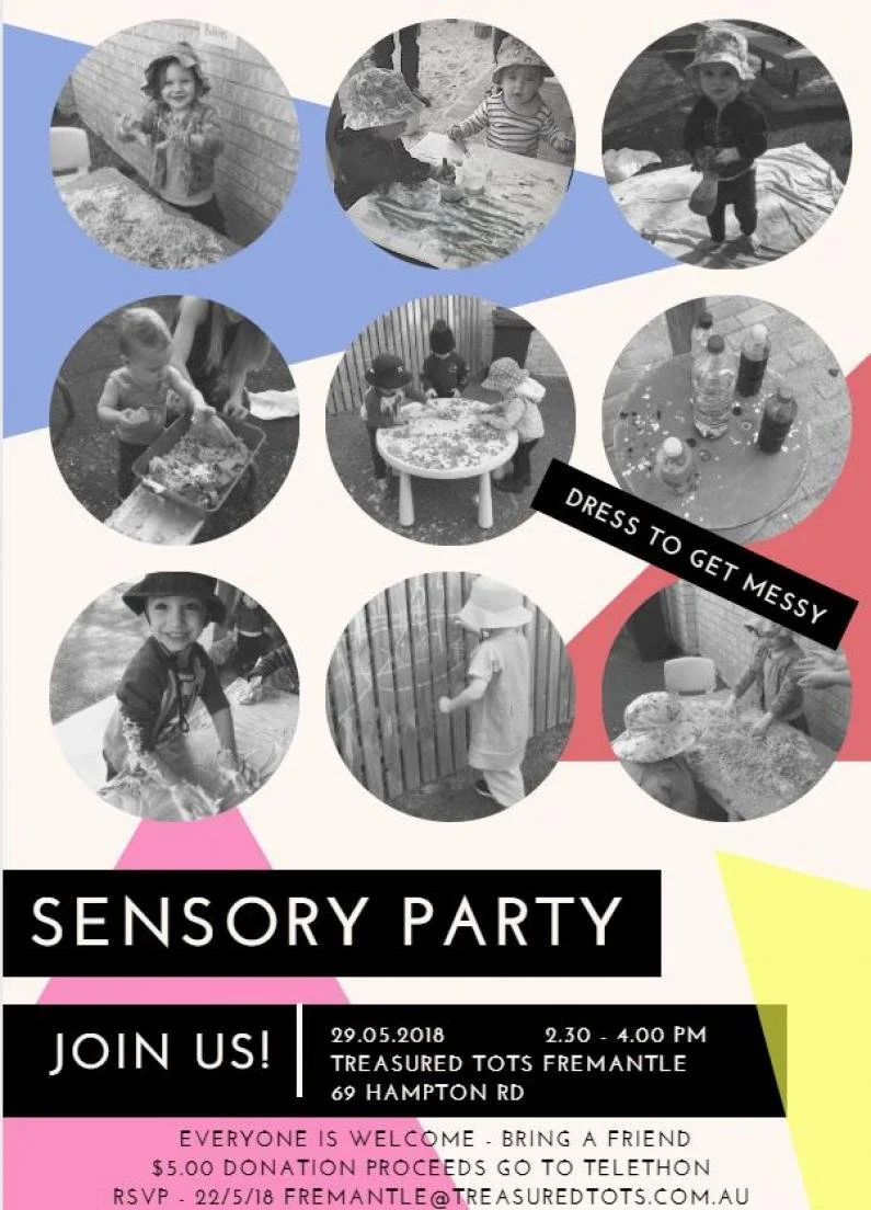 Fremantle Sensory Party 29th May 2:30pm-4pm