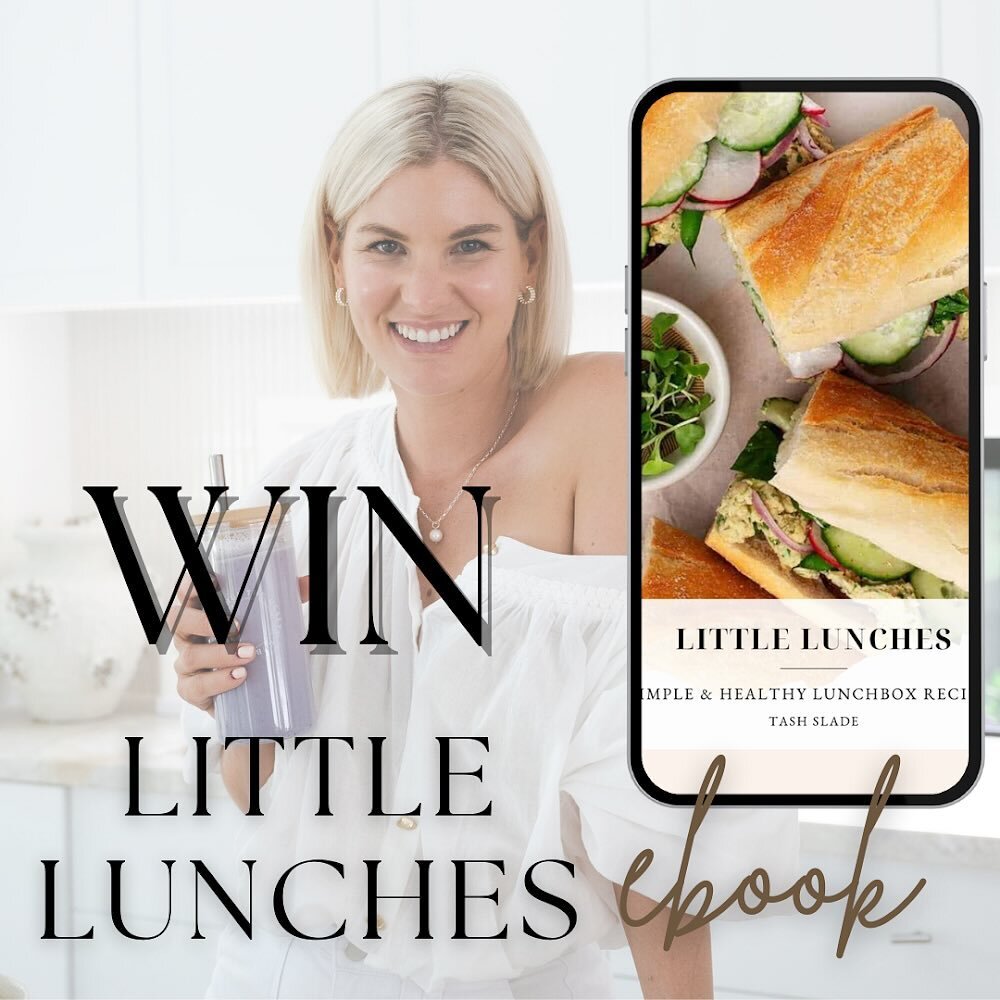 Christmas is coming early 🎄 

Want to WIN a FREE copy of Little Lunches Ebook for you and a friend? 

Simply tag a friend you think would love a copy below. The more tags the more entries into the draw. Share this post to your stories for an additio