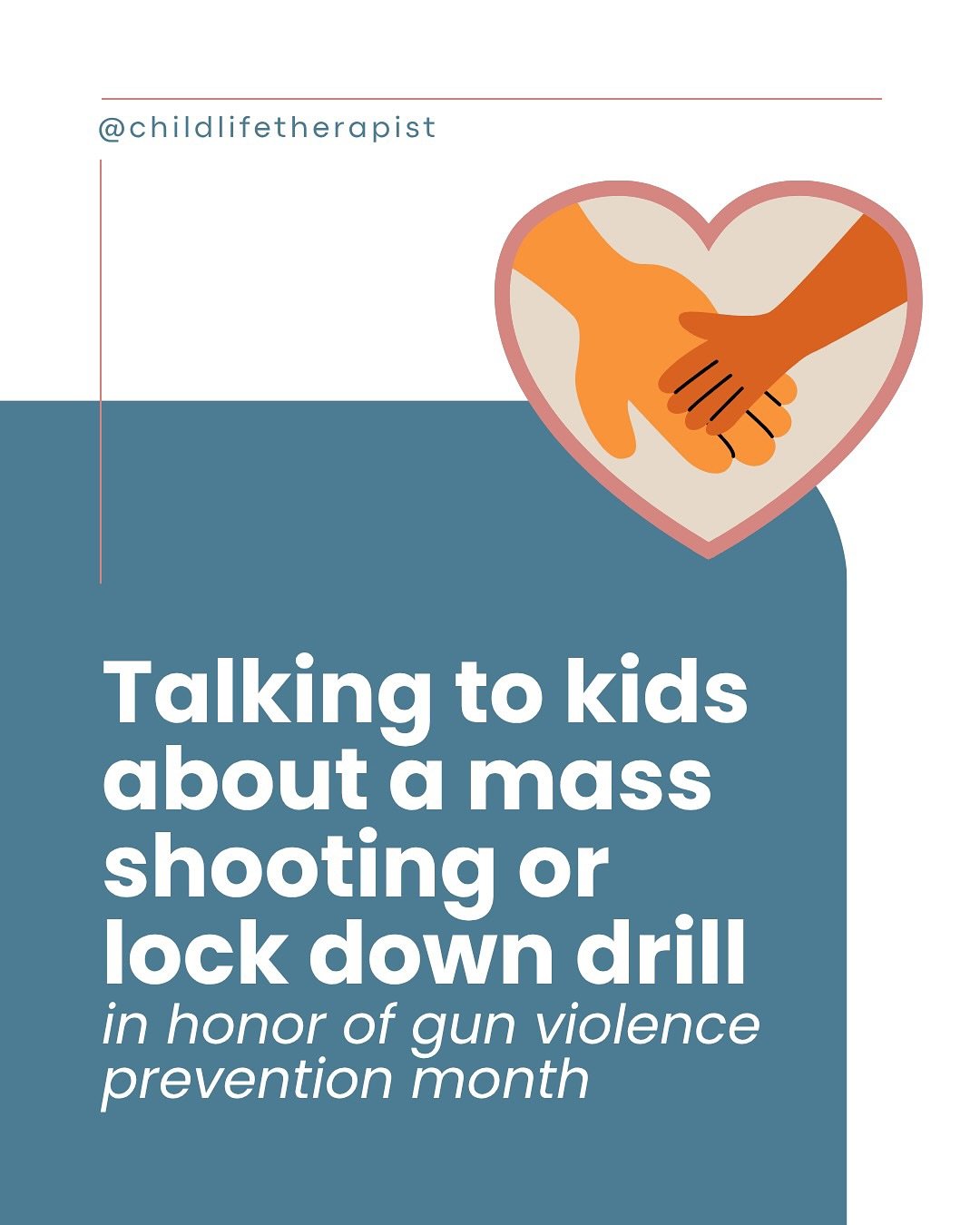I realized late yesterday that it was Wear Orange Day for National Gun Violence Awareness&mdash;
because honestly, it feels like I&rsquo;m wearing orange every day. 🧡

My heart has always felt heavy from mass shootings (and all gun violence).

But I