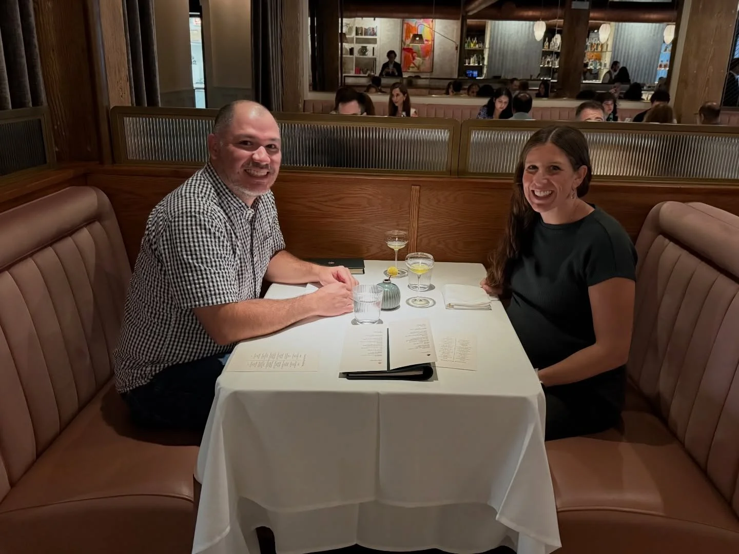 Celebrating 11 years of marriage a week early! And a 6 week countdown to baby. 🤍

@indiennechicago