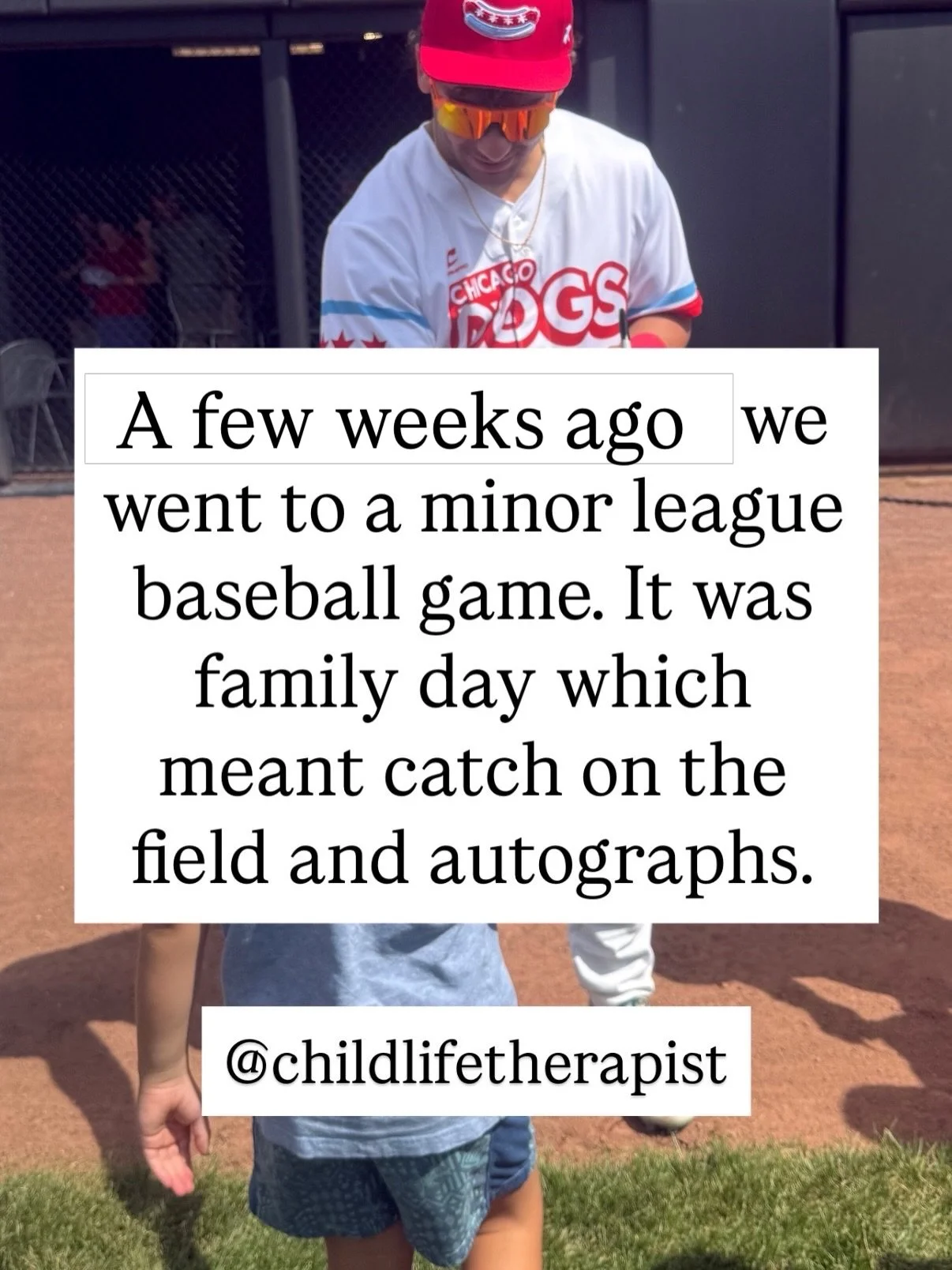 Thank you to @thechicagodogs for a wonderful family day. 

And thank you to the player who made my son&rsquo;s day. 

He cheered for you the whole game. 

And he&rsquo;s also inspiring me to get The Dot Method ready in Spanish. 

Comment READY to joi