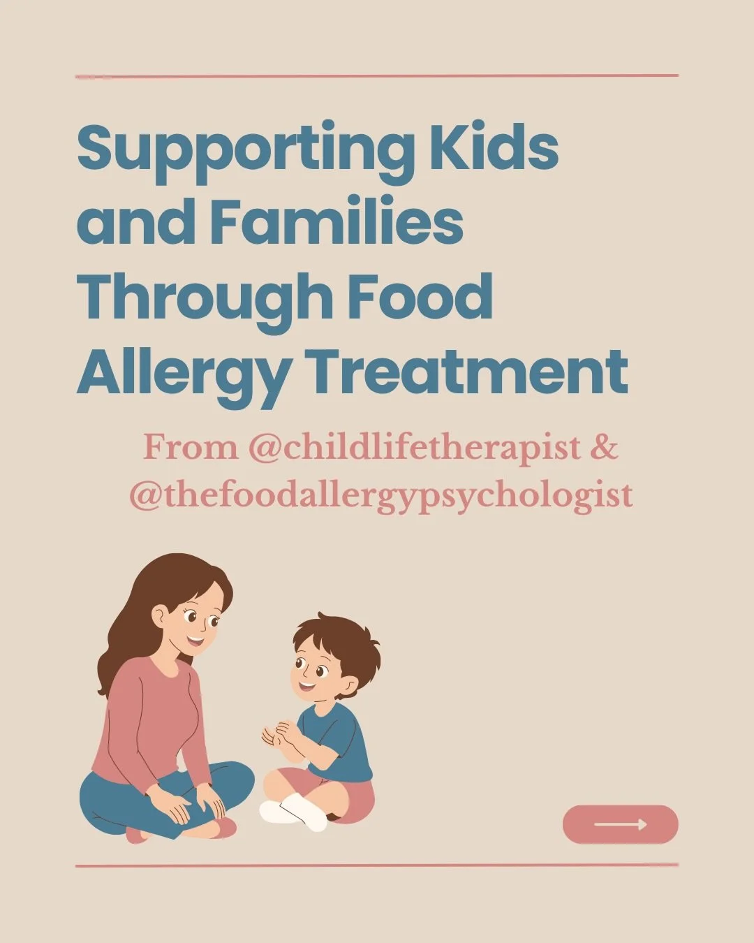 Supporting families through food allergy immunotherapy takes more than a medical plan.

Kids and parents also need information, preparation, choice, and emotional support.

We&rsquo;re passionate about creating resources for the mental health part of